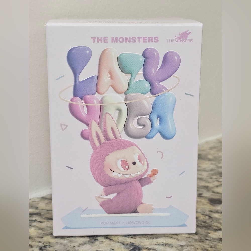 Authentic Pop Mart Labubu The Monsters Lazy Yoga Blind Box Fast Ship NIB